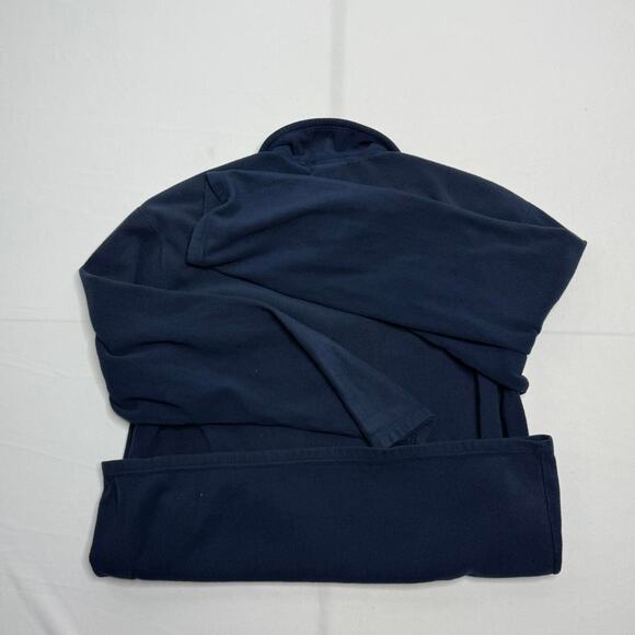 The North Face Navy Fleece Jacket Size Large - Picture 4 of 5